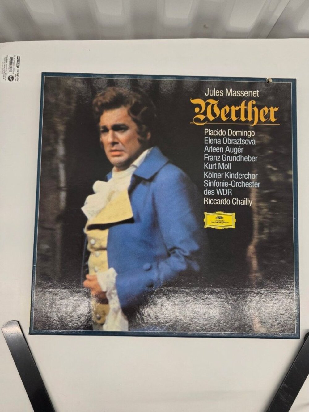 Massenet – Werther LP Box Set 1979 Deutsche Grammophon Opera 33⅓ RPM